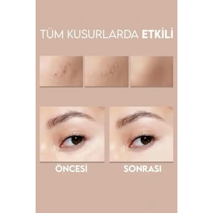 MUJGAN Orta Ton Liquid Matte Sıvı Gözaltı Kapatıcı Orta
