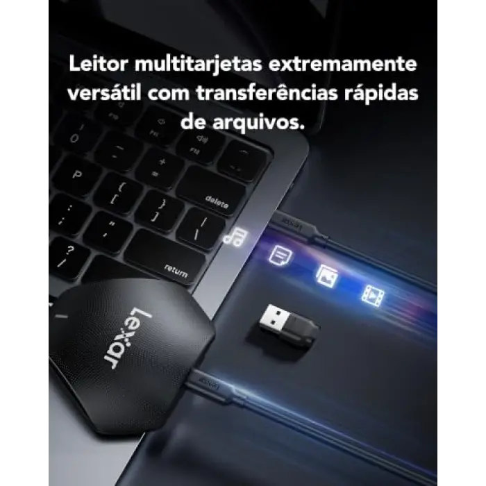 Multi-Card 3-in-1 USB 3.1 Type-C Reader