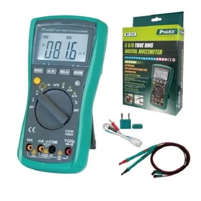 Multimetre — ProsKit MT-1217 Dijital