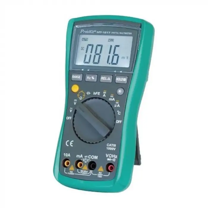 Multimetre — ProsKit MT-1217 Dijital