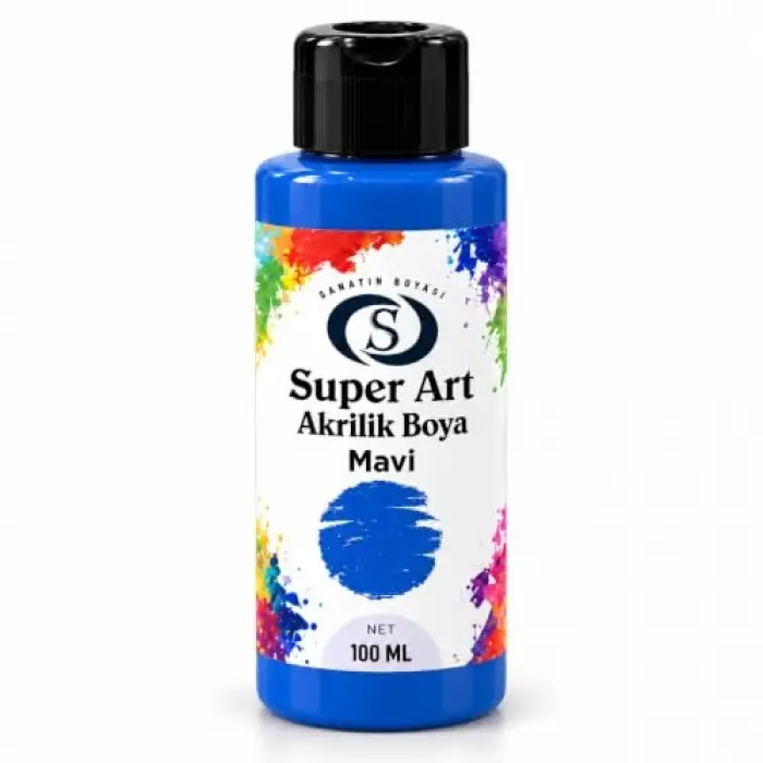 Multisurface Akrilik Boya 100 ml (Gri)