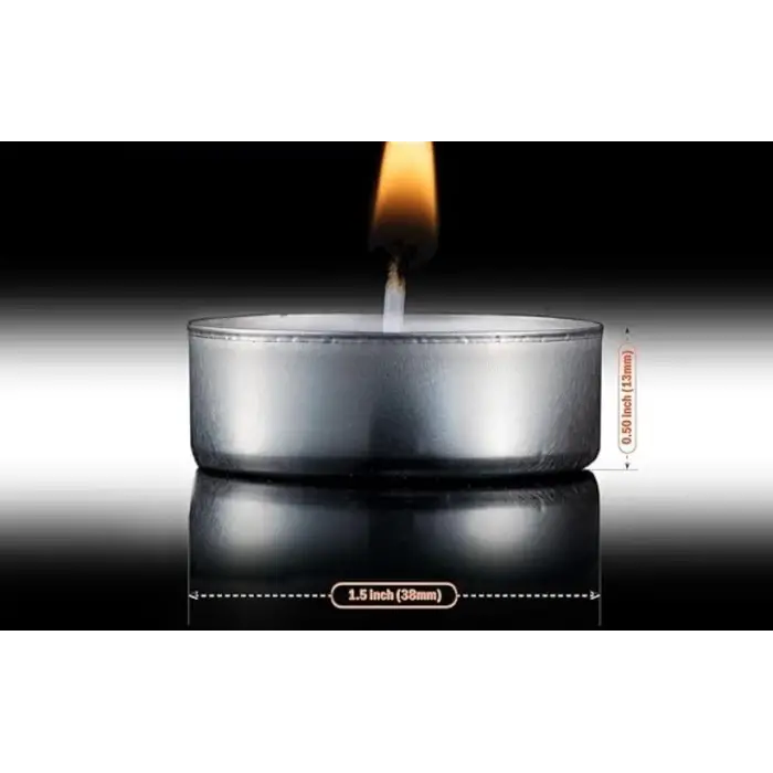 MUM 25Lİ TEALIGHT 10 GR BEYAZ