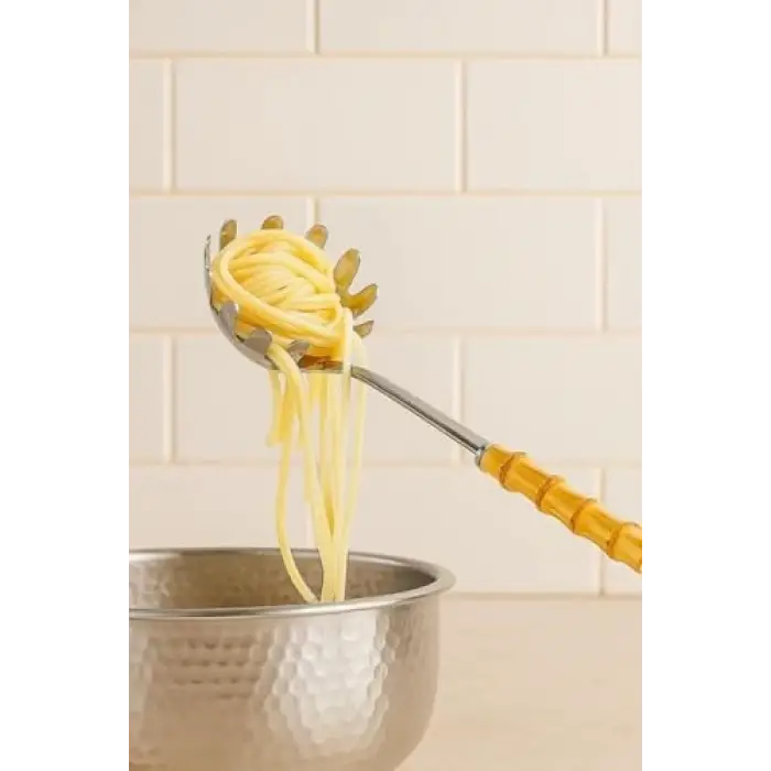 Mundo, Bambu Saplı Spagetti Kaşığı 29 * 7,5 cm