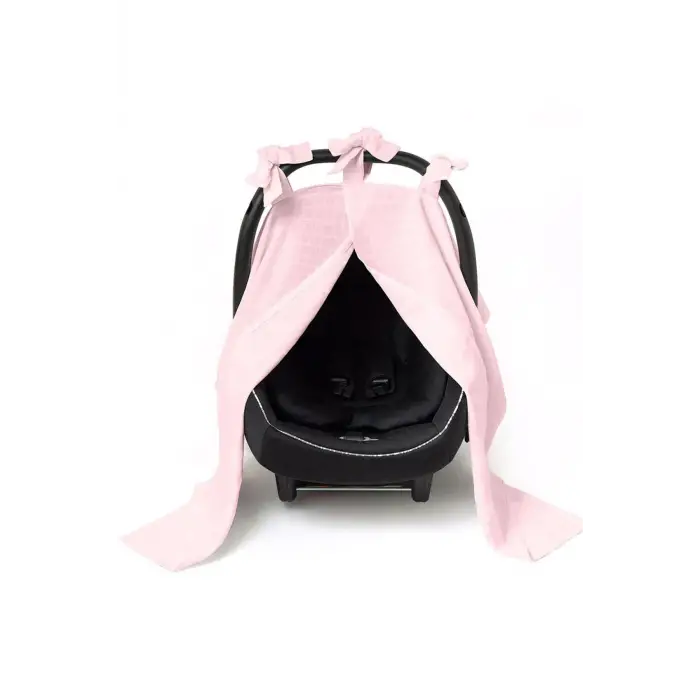 Müslin Puset Örtüsü - Innocent Pink