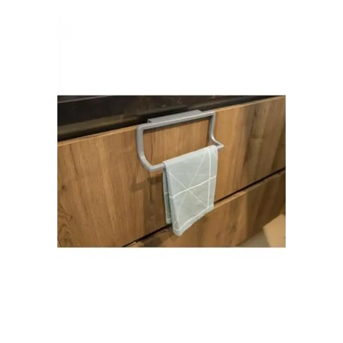 Mutfak Banyo Havlu Askısı-Gri M-B30-07