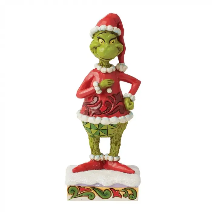 Mutlu Grinch Heykelcik, 16,5 cm