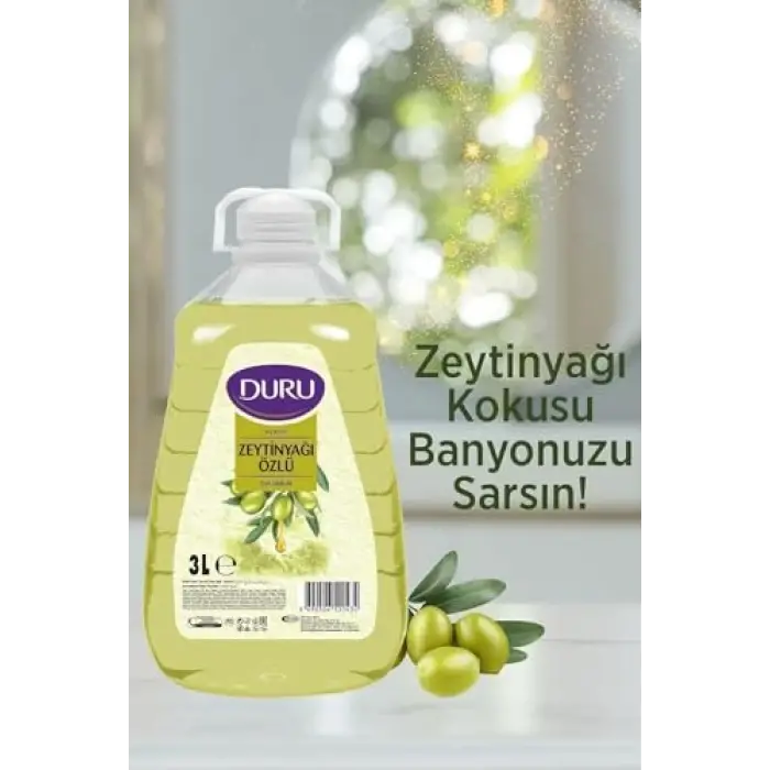 Mutluluk Serisi Zeytinyağlı Sıvı Sabun 2x3 L