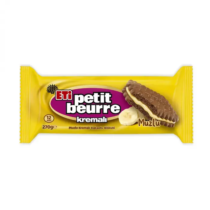 Muzlu kremalı kakaolu bisküvi 270 g