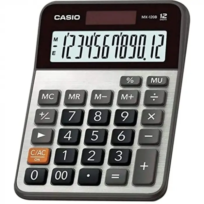MX-120B-W-DC Ekononik Hesap Makinesi