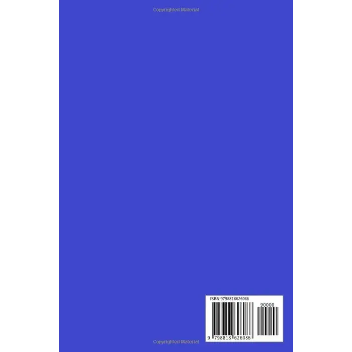 My Blue Shopping List, 6x9, 100 Pages