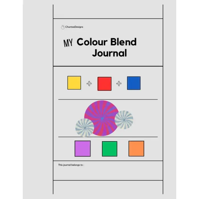 my colour blends journal