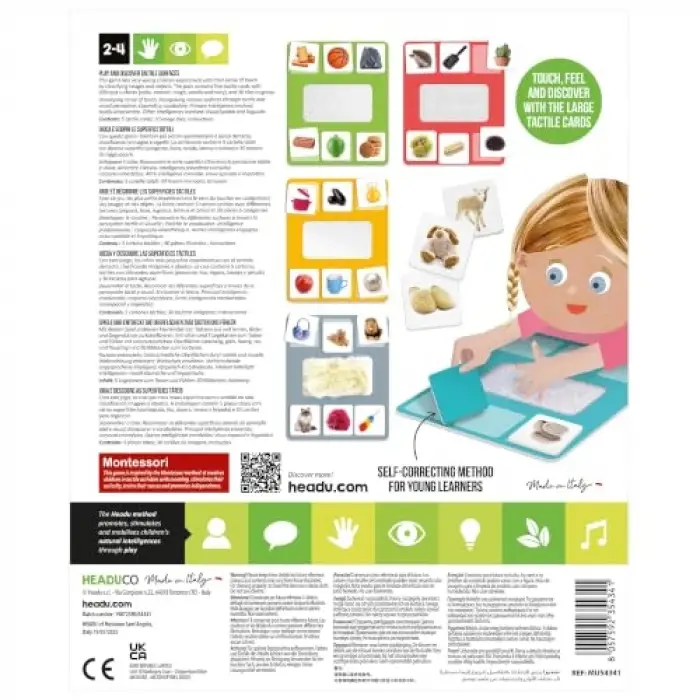 My Fırst Tactıle Lıbrary Montessorı (2-4 Yaş)