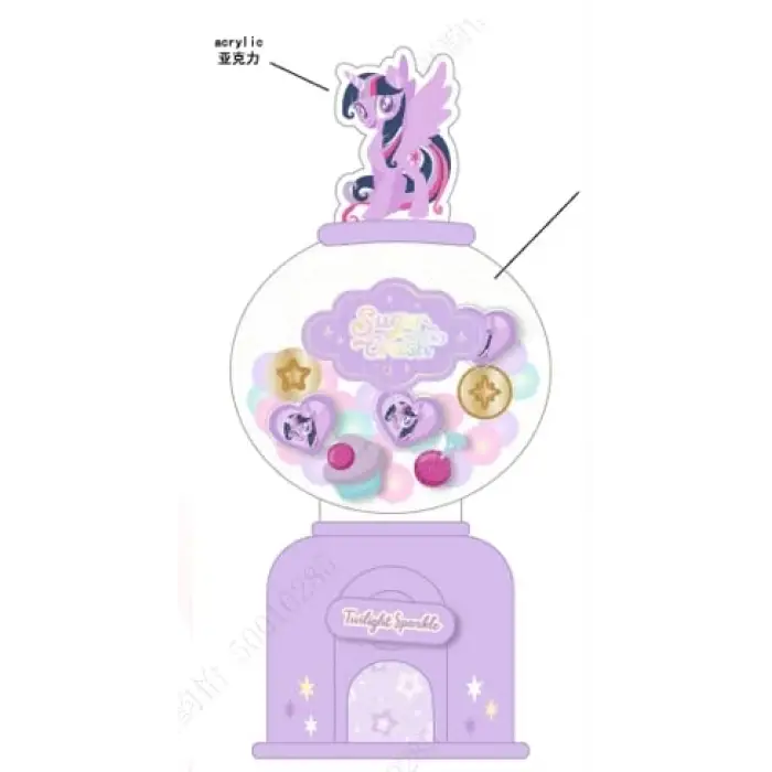 My Little Pony Gashapon Gece Lambası (Mor)