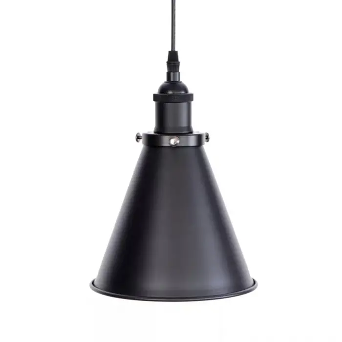 Mylights Retro Siyah Rustik Sarkıt Avize 18 Cm En