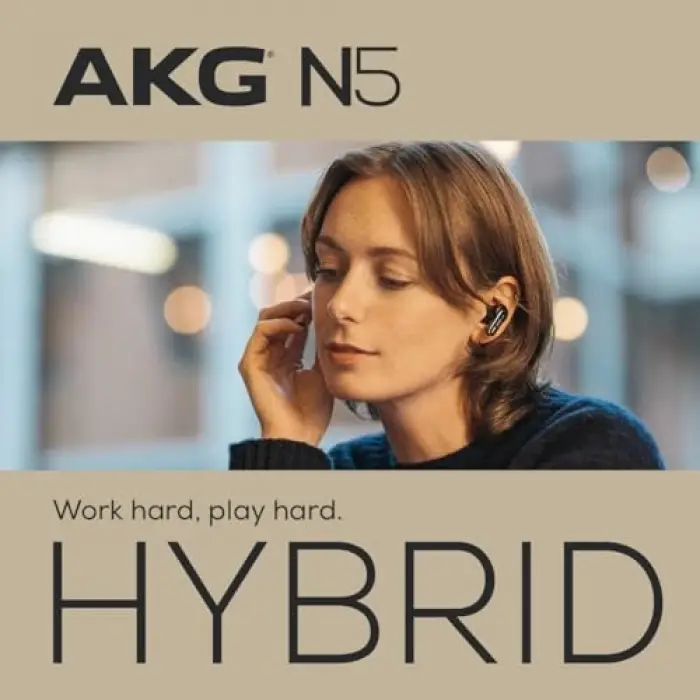 N5 Hybrid Anc True Wireless Kulaklık, Siyah
