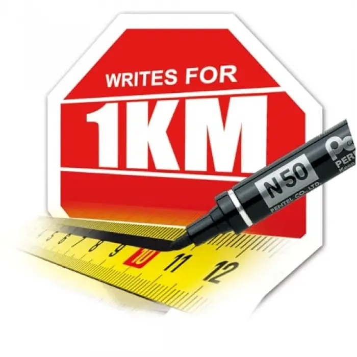N50-A Kalıcı Marker, Siyah