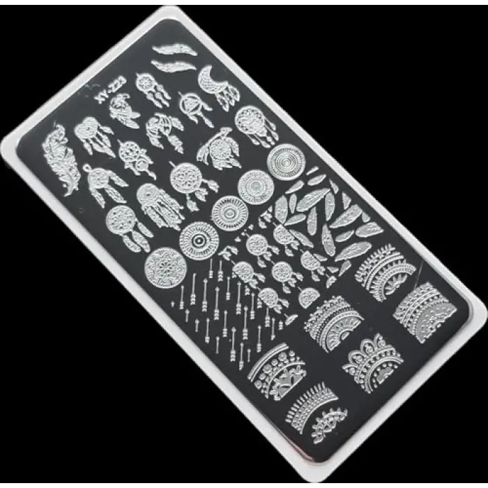 Nail Art Stamping Baskı Plakası