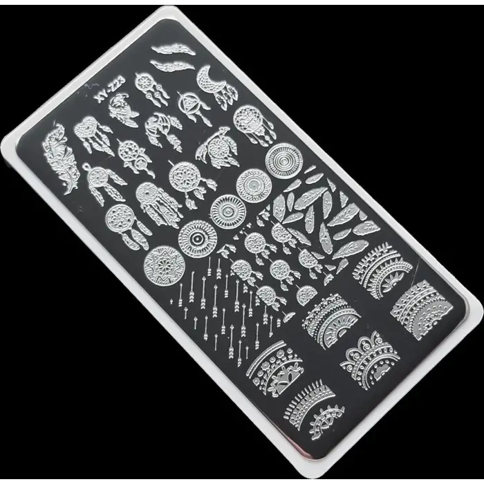 Nail Art Stamping Baskı Plakası