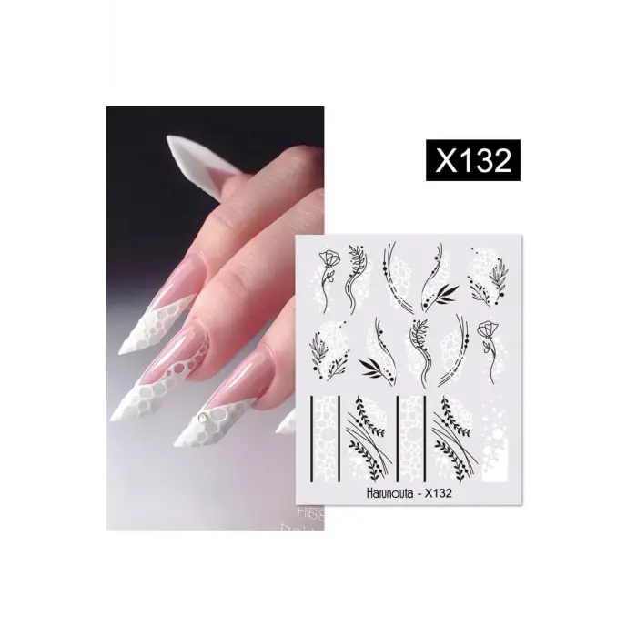 Nail Art Su Transfer Sticker X132 53622-8 3964