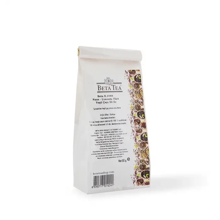Nane Limonlu Yeşil Çay 50 g, B.1044