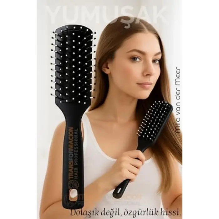 Nano Dolaşık Saç Açıcı Tarak 40 Ayak, 720344