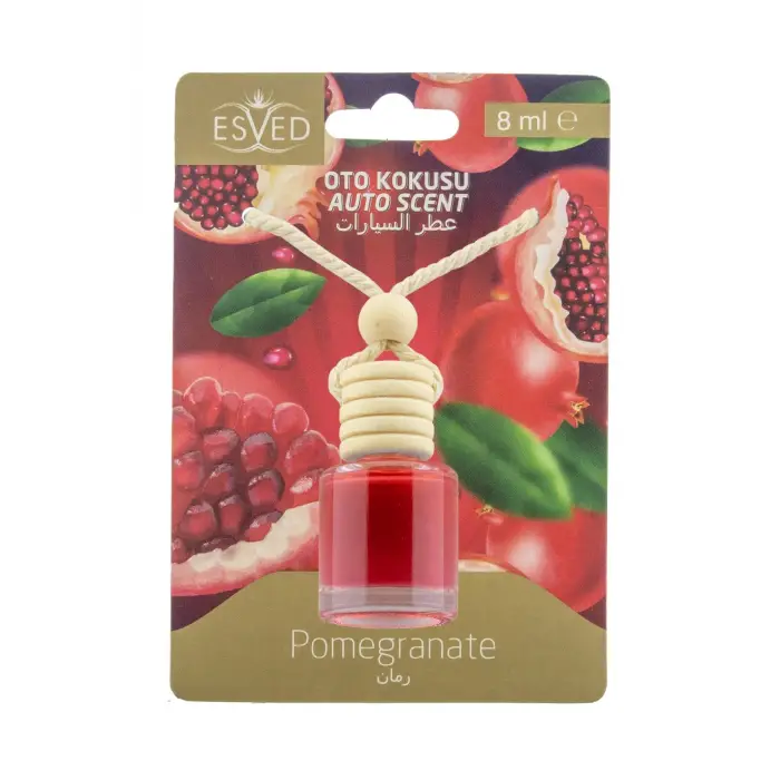Nar Kokusu 8 Ml Araba Kokusu Cam Şişe