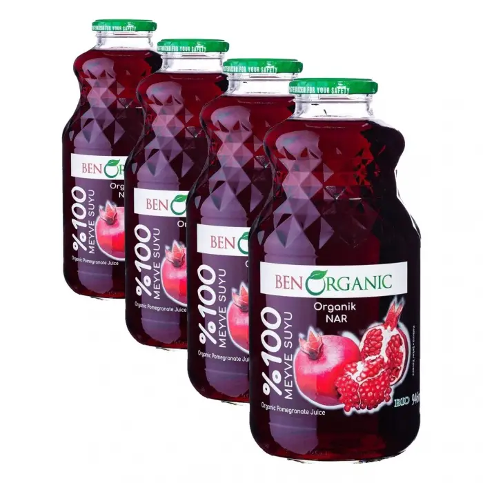 Nar Suyu 946 ml Cam Şişe