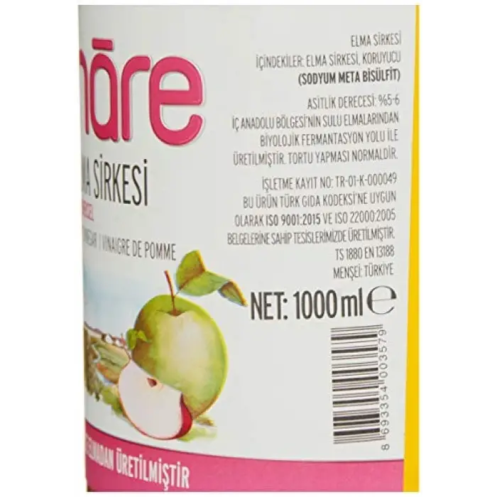 Nare Elma Sirkesi, 1 L