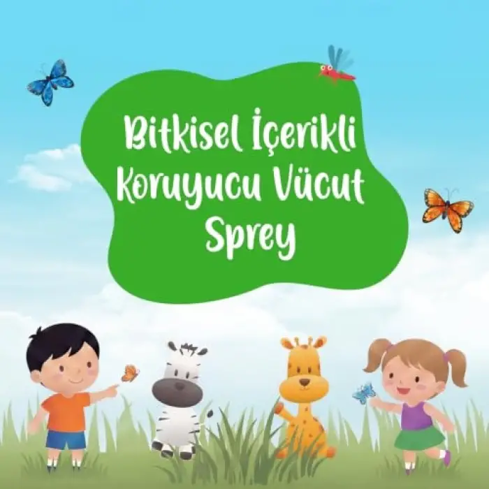 Natura Bitkisel İçerikli Koruyucu Vücut Spreyi