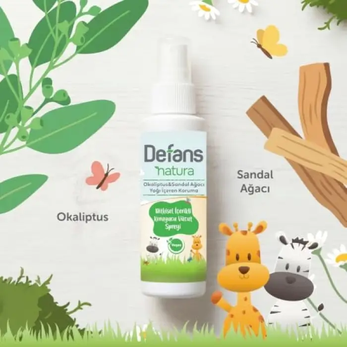Natura Bitkisel İçerikli Koruyucu Vücut Spreyi