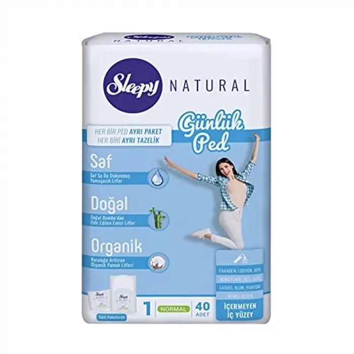 Natural Günlük Ped Normal, 40 Adet