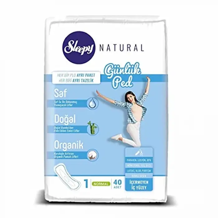Natural Günlük Ped Normal, 40 Adet