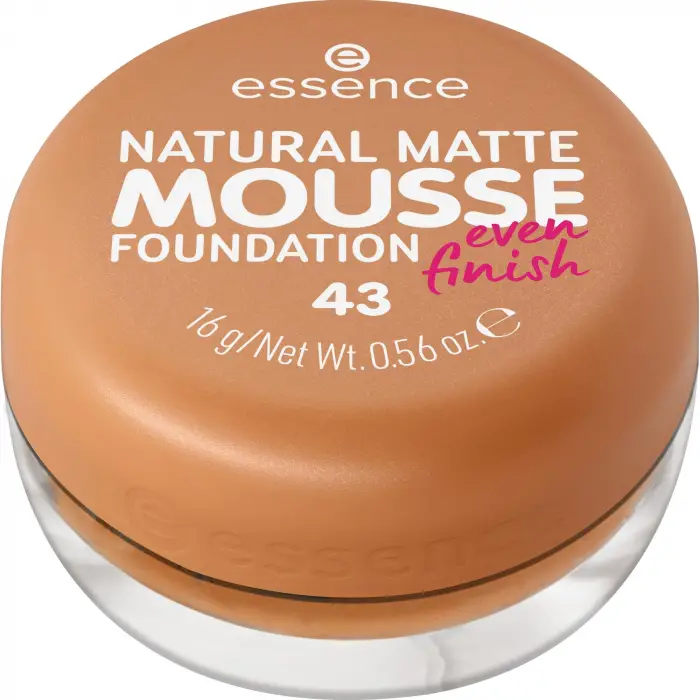 Natural Matte Mousse Fondöten 43
