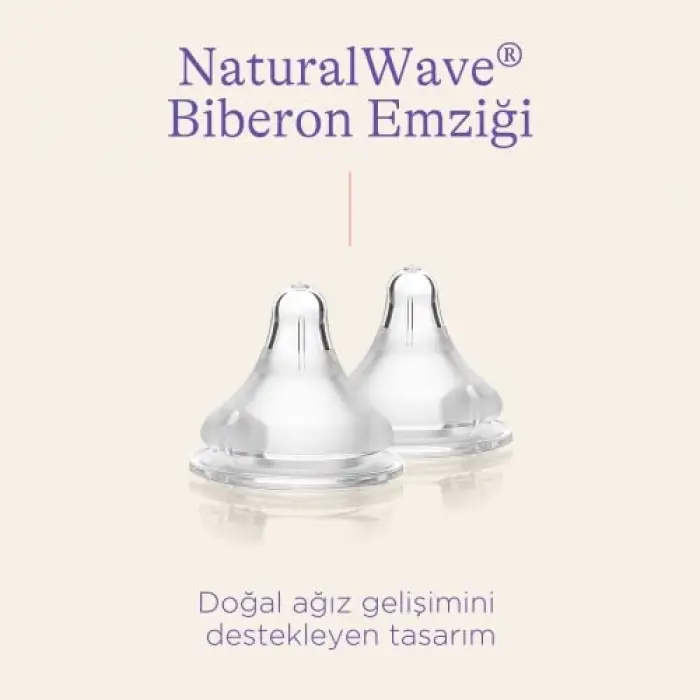 Natural Wave Biberon Emziği Orta Akışlı