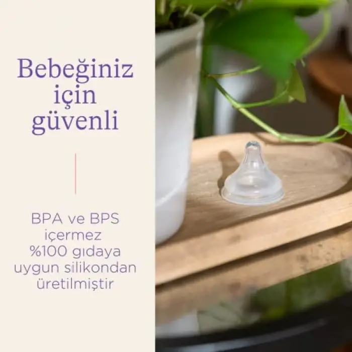 Natural Wave Biberon Emziği Orta Akışlı