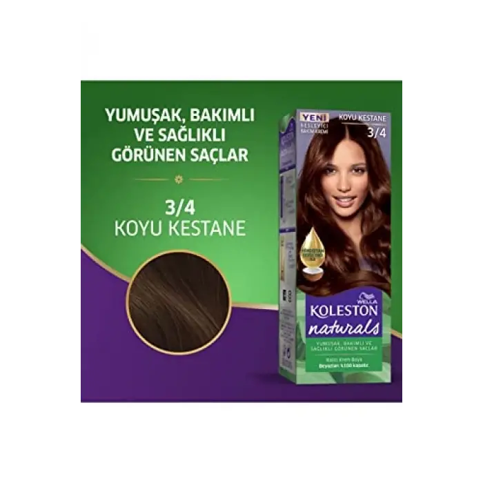 Naturals Koyu Kestane 3/4