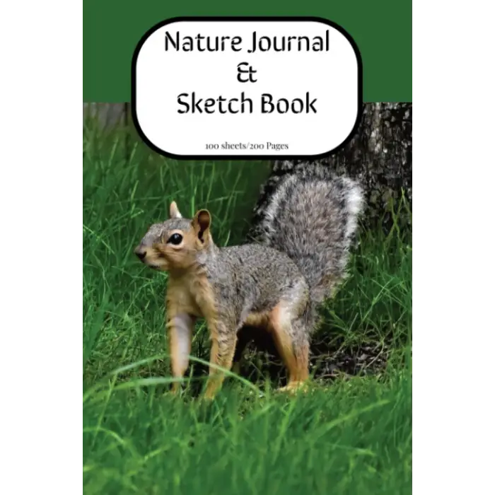 Nature Journal and, Squirrel, Sketch Book