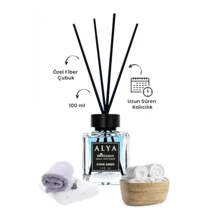 NatureS Scents Cool Linen Bambu Çubuklu Oda Kokusu