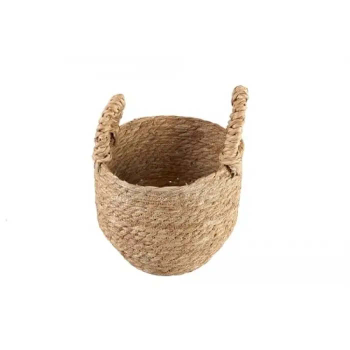 Naturel Kulplu Sepet, 22 cm