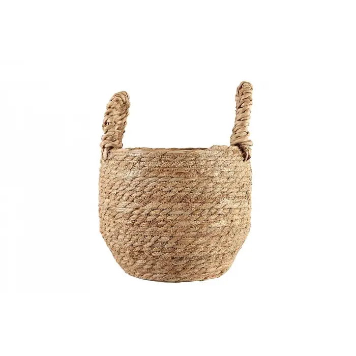 Naturel Kulplu Sepet, 22 cm