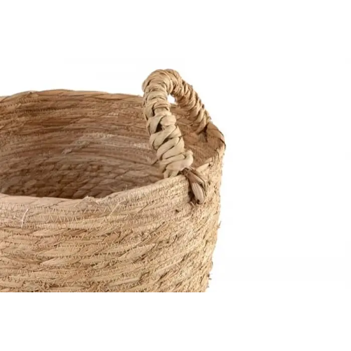 Naturel Kulplu Sepet 27 cm