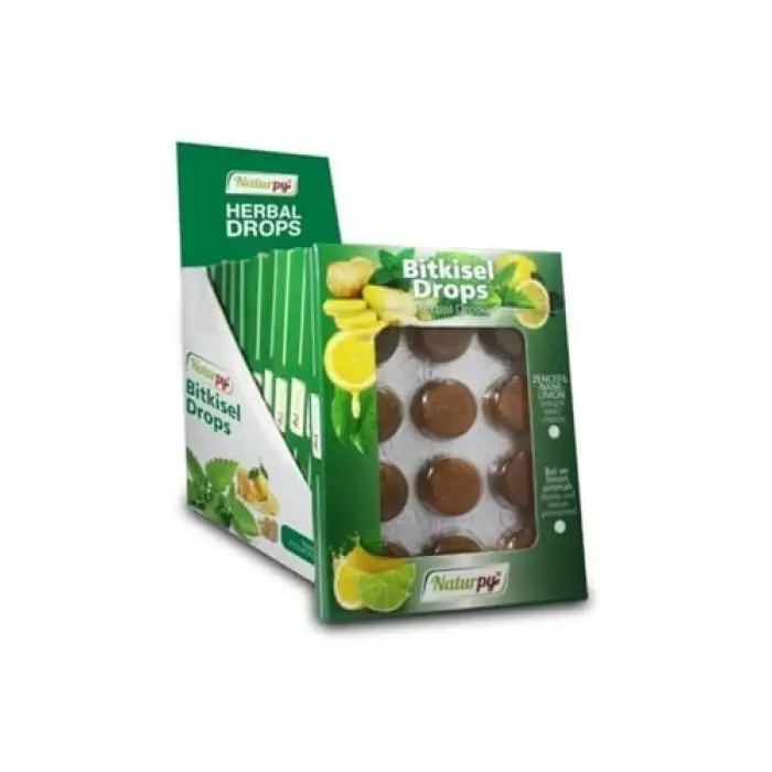Naturpy Bitkisel Drops-Naneli Zencefilli 30 g