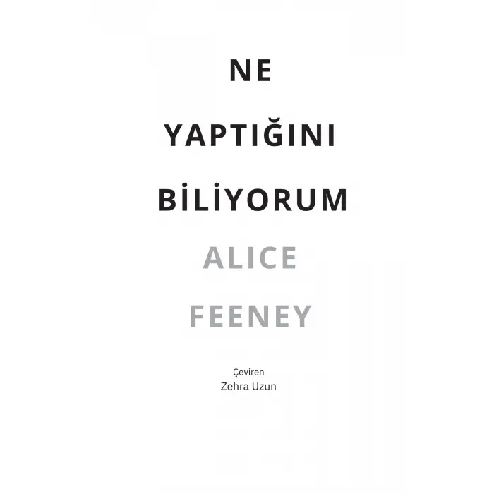 Ne Yaptığını Biliyorum