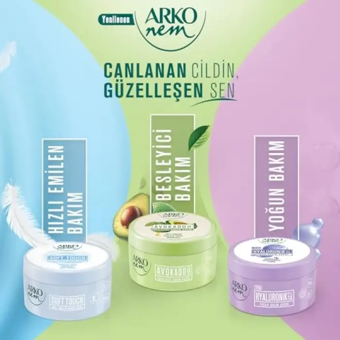 Nem Hızlı Emilen Soft Touch Krem 2x250 Ml