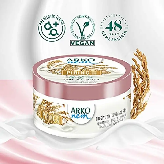 Nem Prebiyotik Krem Serisi Pirinç Sütü 250 ml