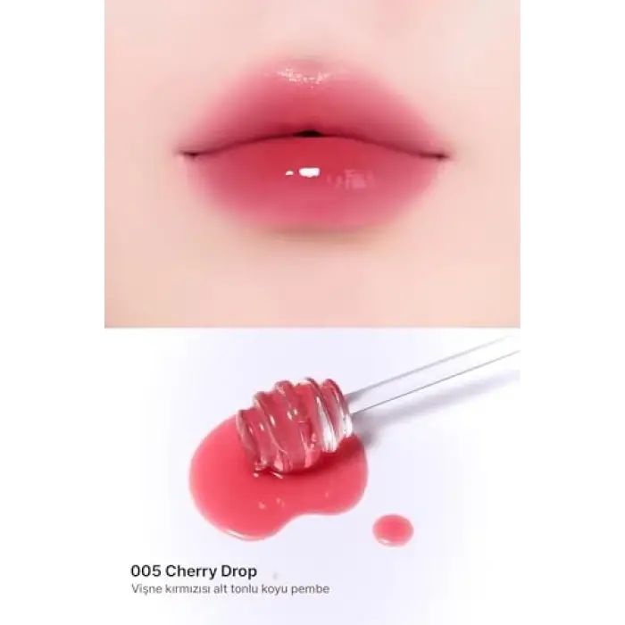 Nemlendirici, Parlak Bitişli Mini Tint Objet Glossy Mini (005 Cherry Drop)