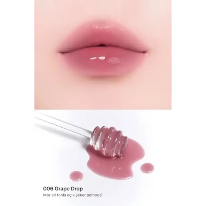 Nemlendirici, Parlak Bitişli Mini Tint Objet Glossy Mini (006 Grape Drop)