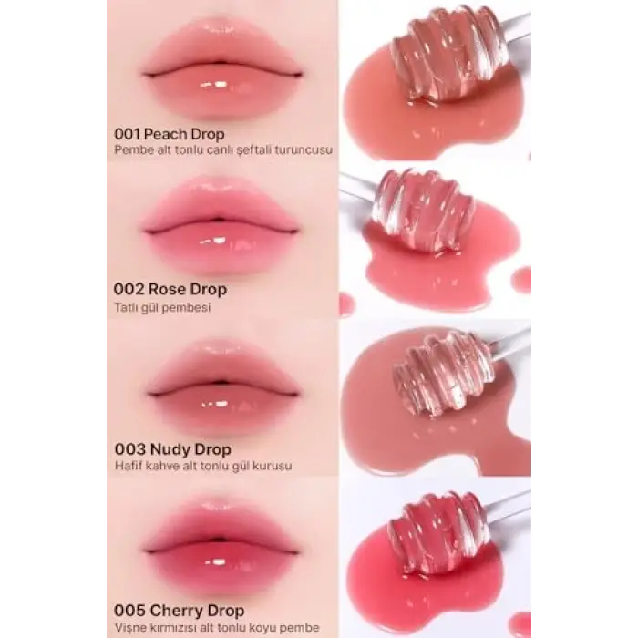 Nemlendirici, Parlak Bitişli Mini Tint Objet Glossy Mini (007 Blush Drop)