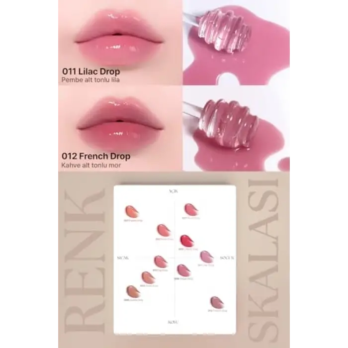Nemlendirici, Parlak Bitişli Mini Tint Objet Glossy Mini (007 Blush Drop)