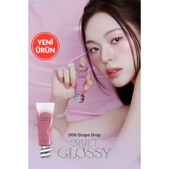 Nemlendirici, Parlak Bitişli Tint Objet Glossy (006 Grape Drop)